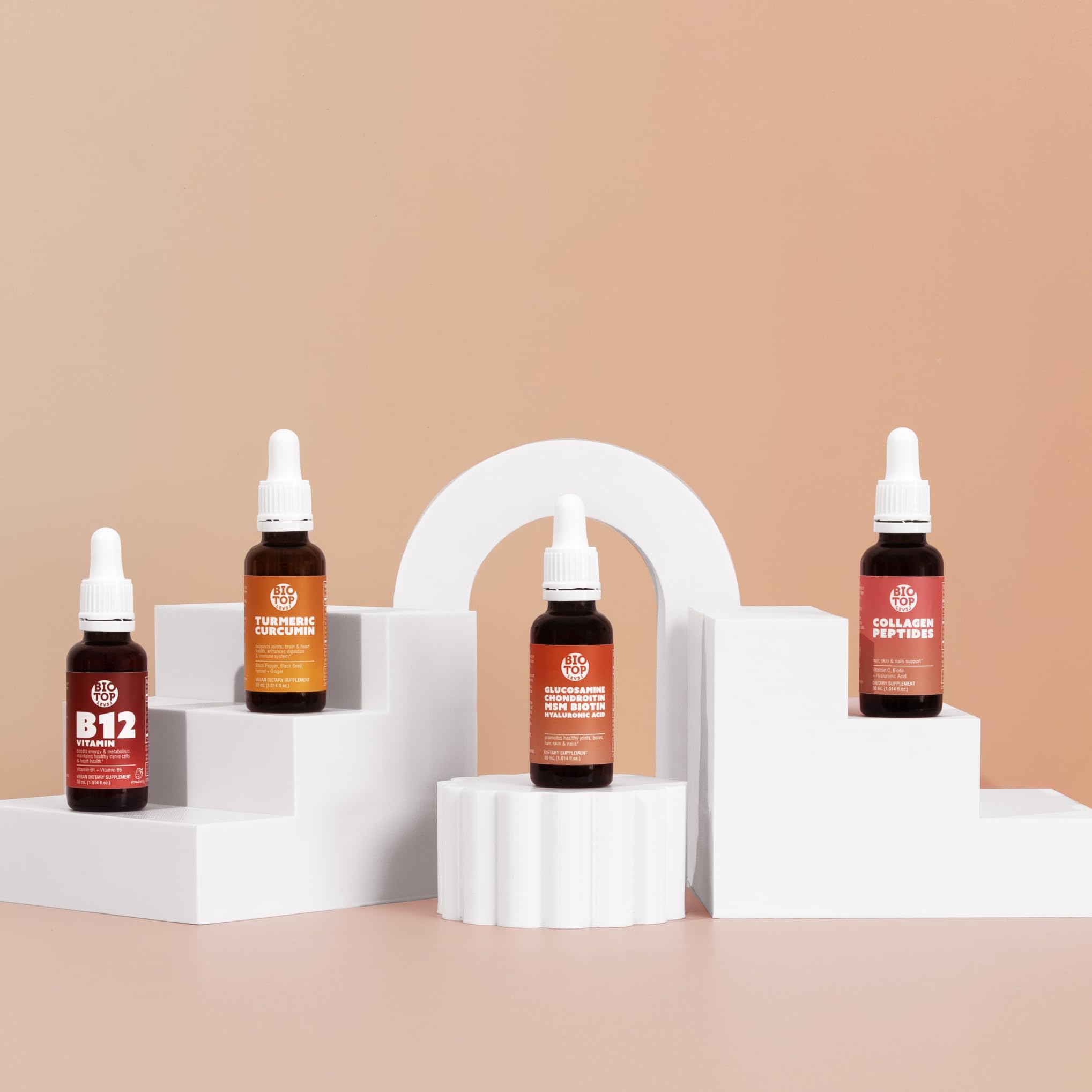 BIOTOPLEVEL Sublingual Vitamin B12 Supplement ingredients list