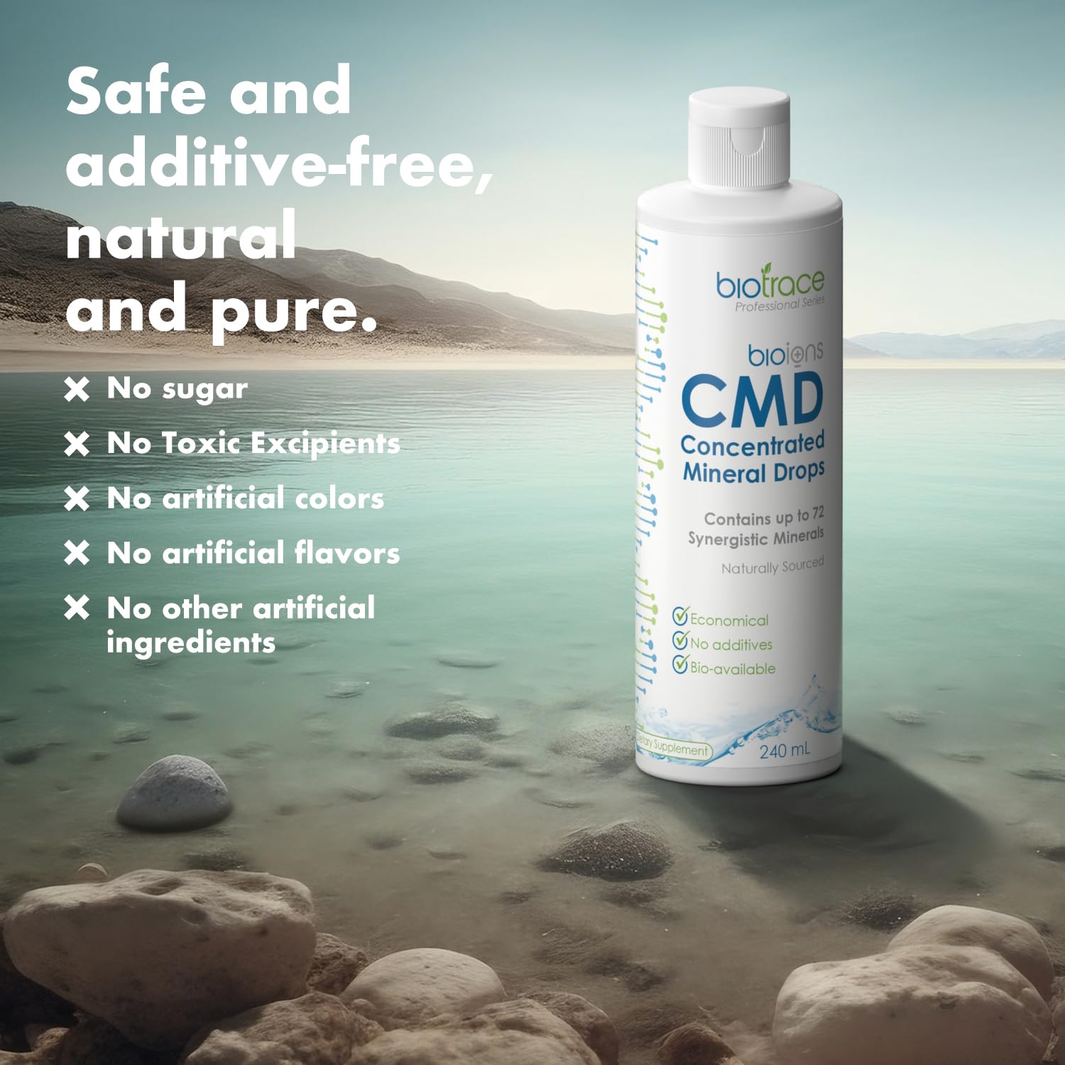 biotrace Trace Mineral Drops 181g ingredients list