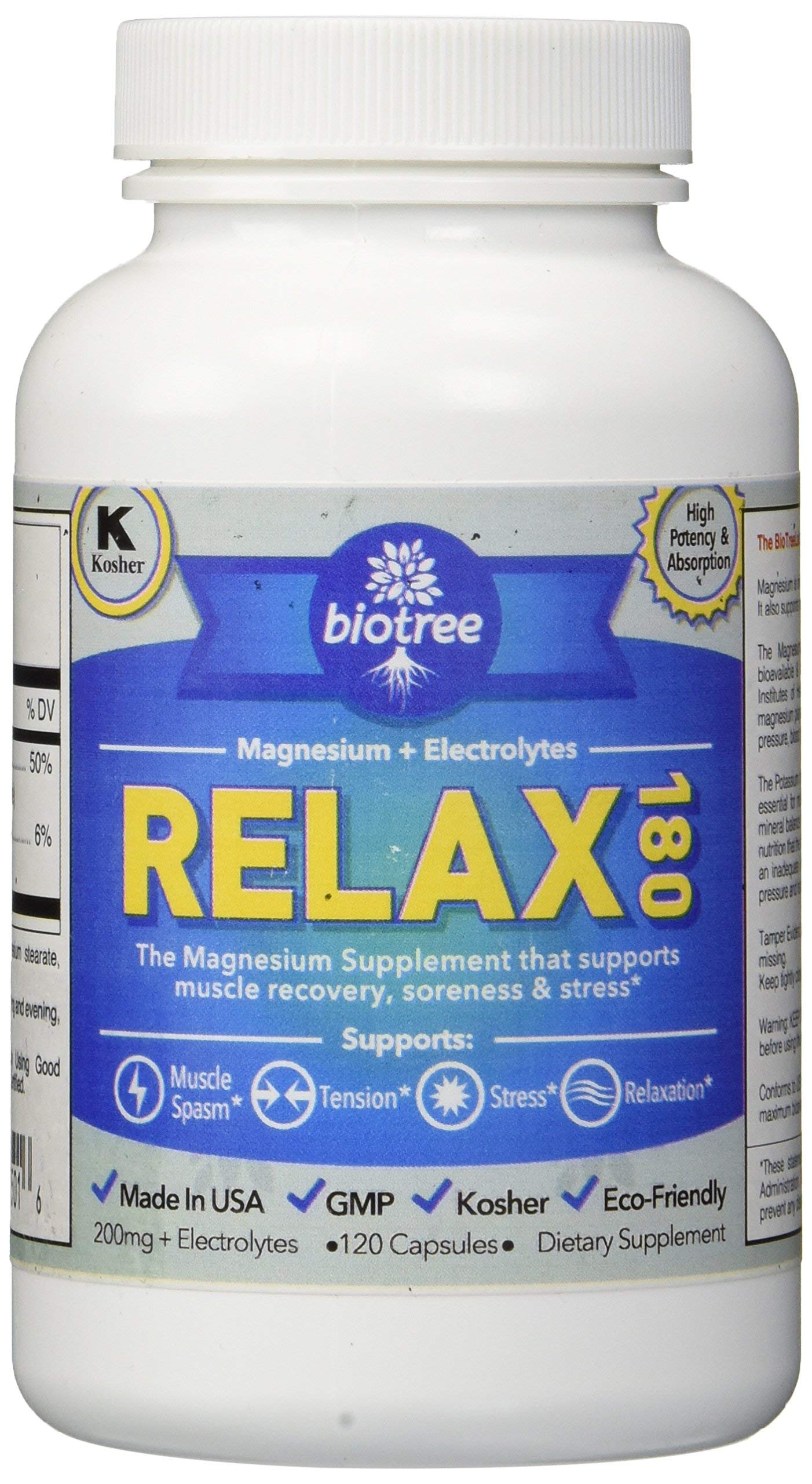BioTree Labs Magnesium Supplement 109g front view