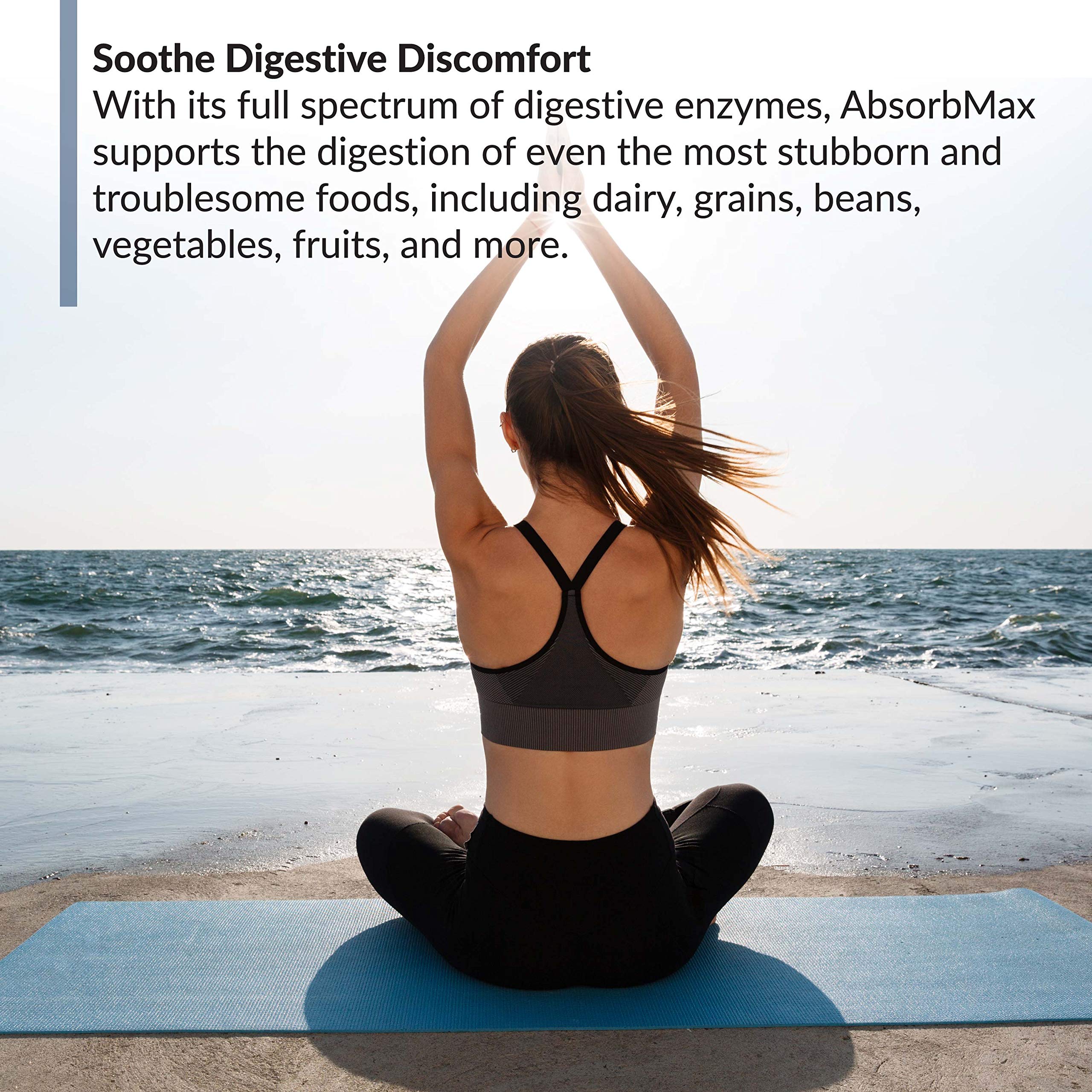 BioTrust AbsorbMax Multi-Enzyme Supplement side view