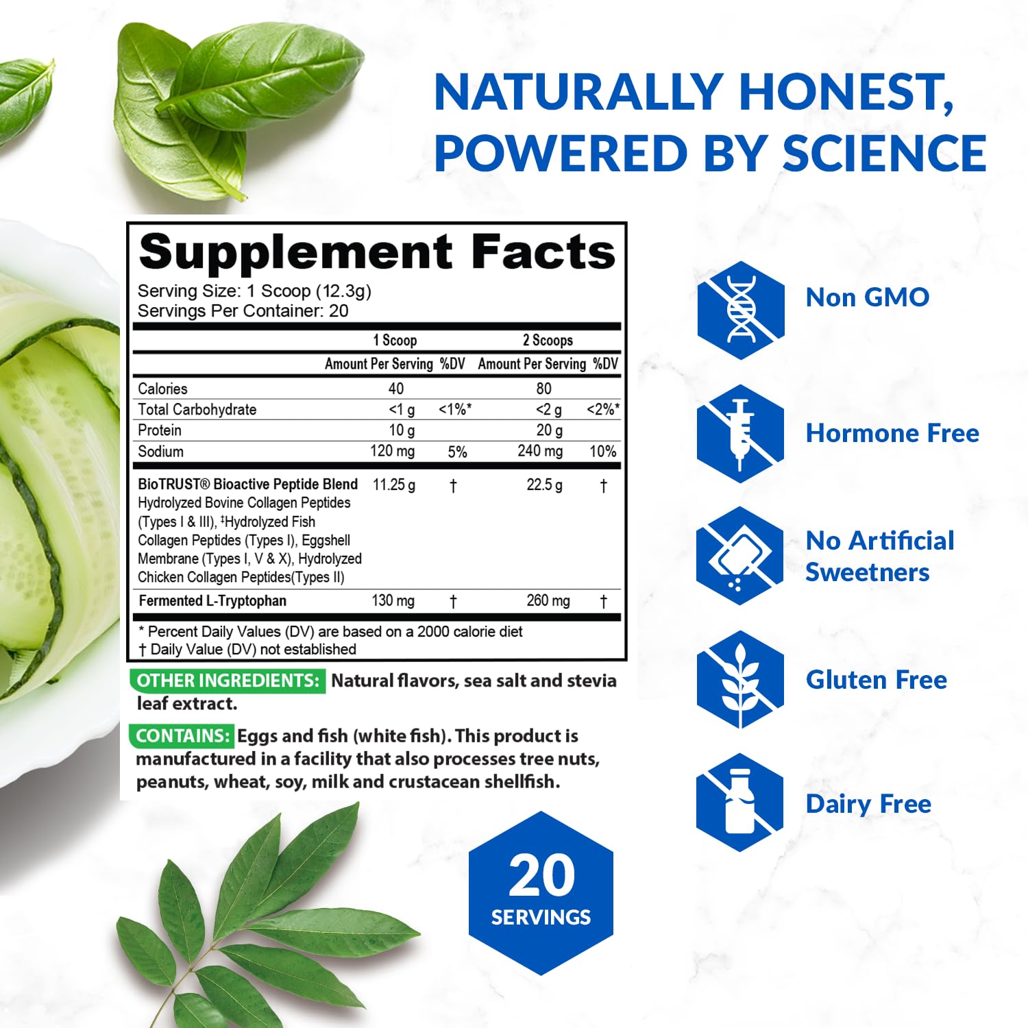 BioTrust Ageless Multi Collagen Powder Fruit Punch flavour