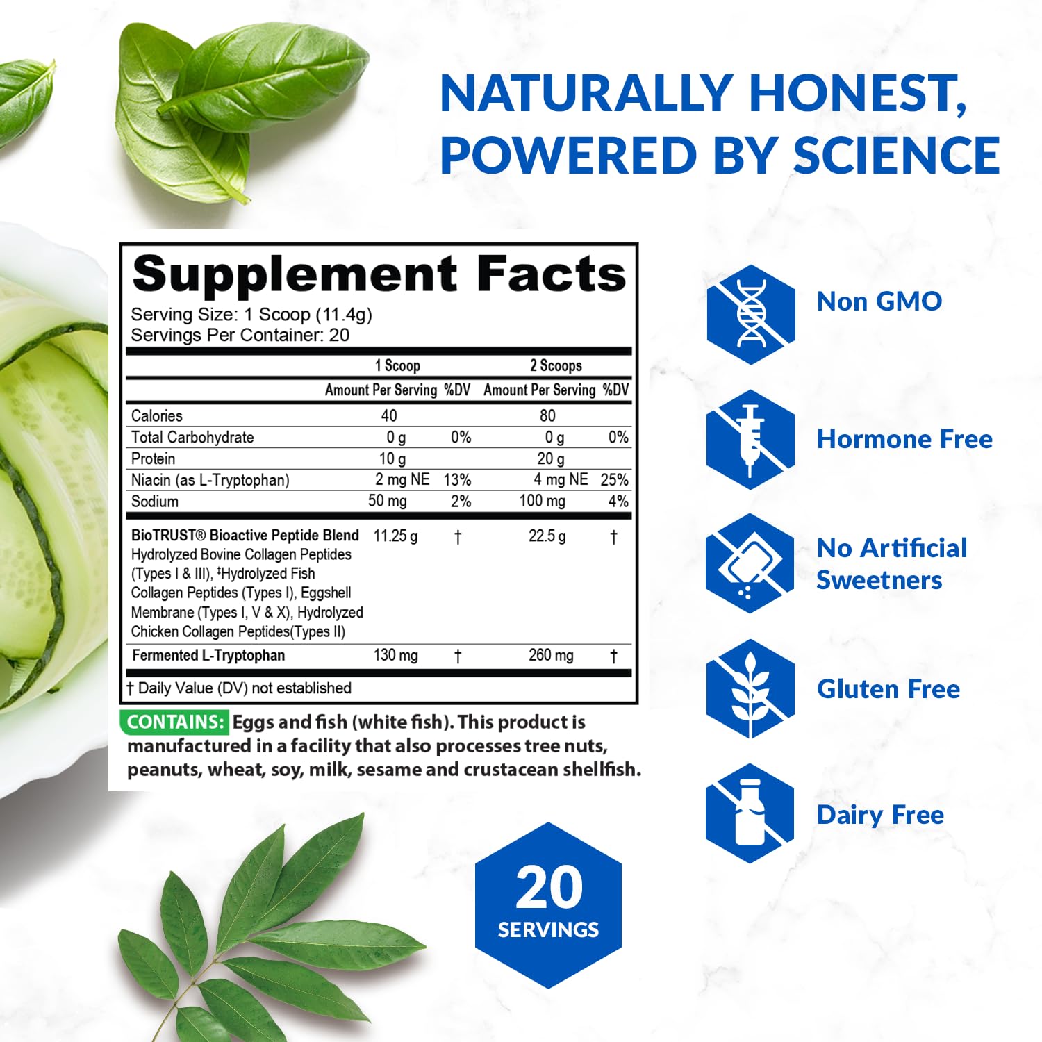 BioTrust Ageless Multi Collagen Powder in Fruit Punch flavour