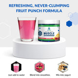 BioTrust Ageless Muscle Creatine HMB Powder 210g fruit punch flavour
