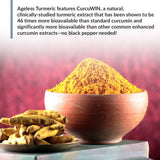 BioTrust Ageless Turmeric CurcuWIN supplement ingredients list