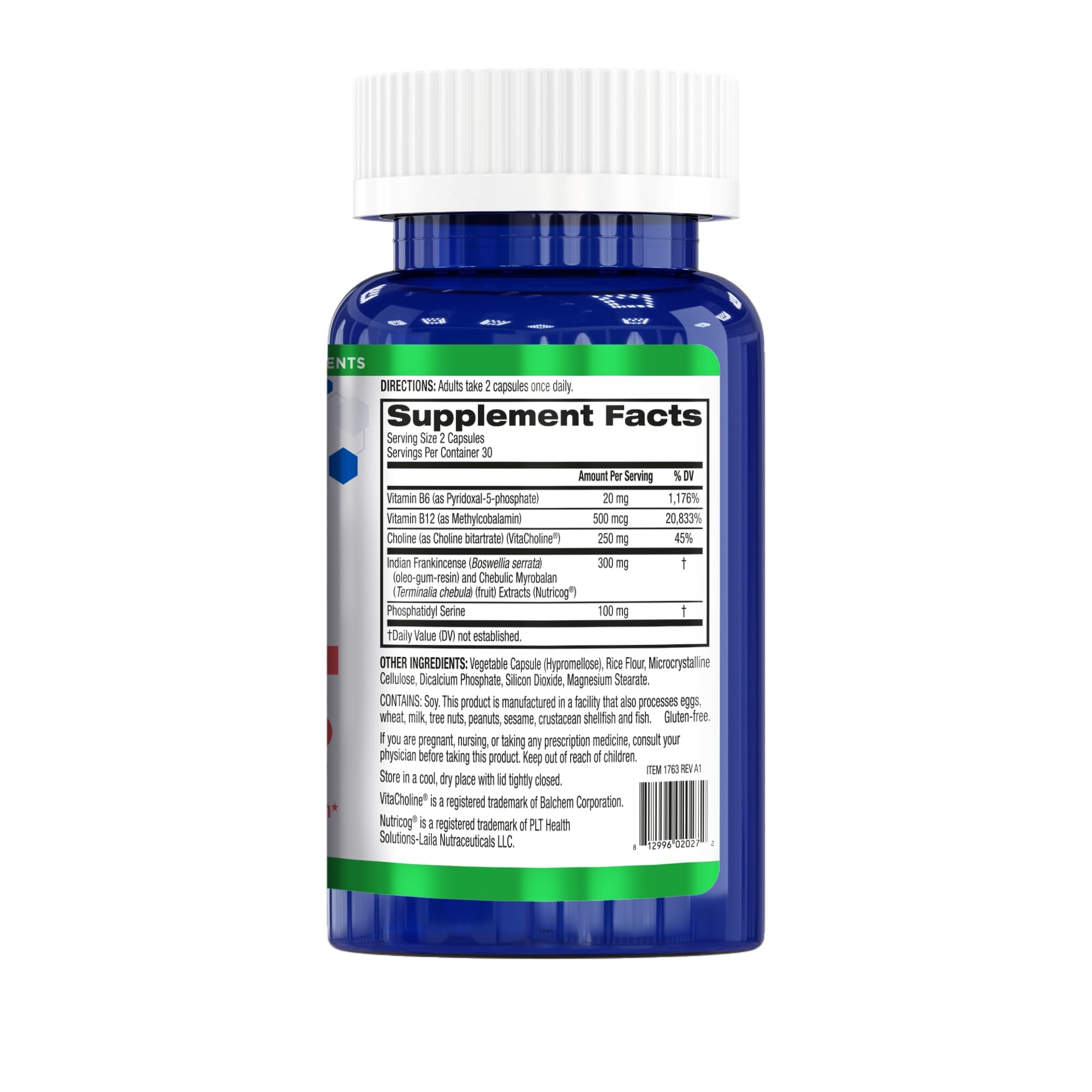 BioTrust Eternal Mind Brain Health Supplement displayed with other supplements
