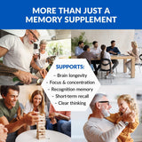 BioTrust Eternal Mind Brain Health Supplement side view