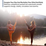 BioTrust Eternal Reds Superfood Powder with fresh berries