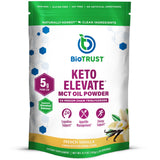 BioTrust MCT Oil 215g French Vanilla front view