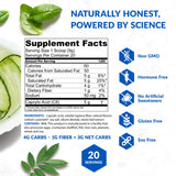 BioTrust MCT Oil 215g with protein shake