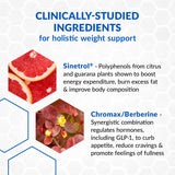 BioTrust MetaboBoost Fat Burner supplement back view