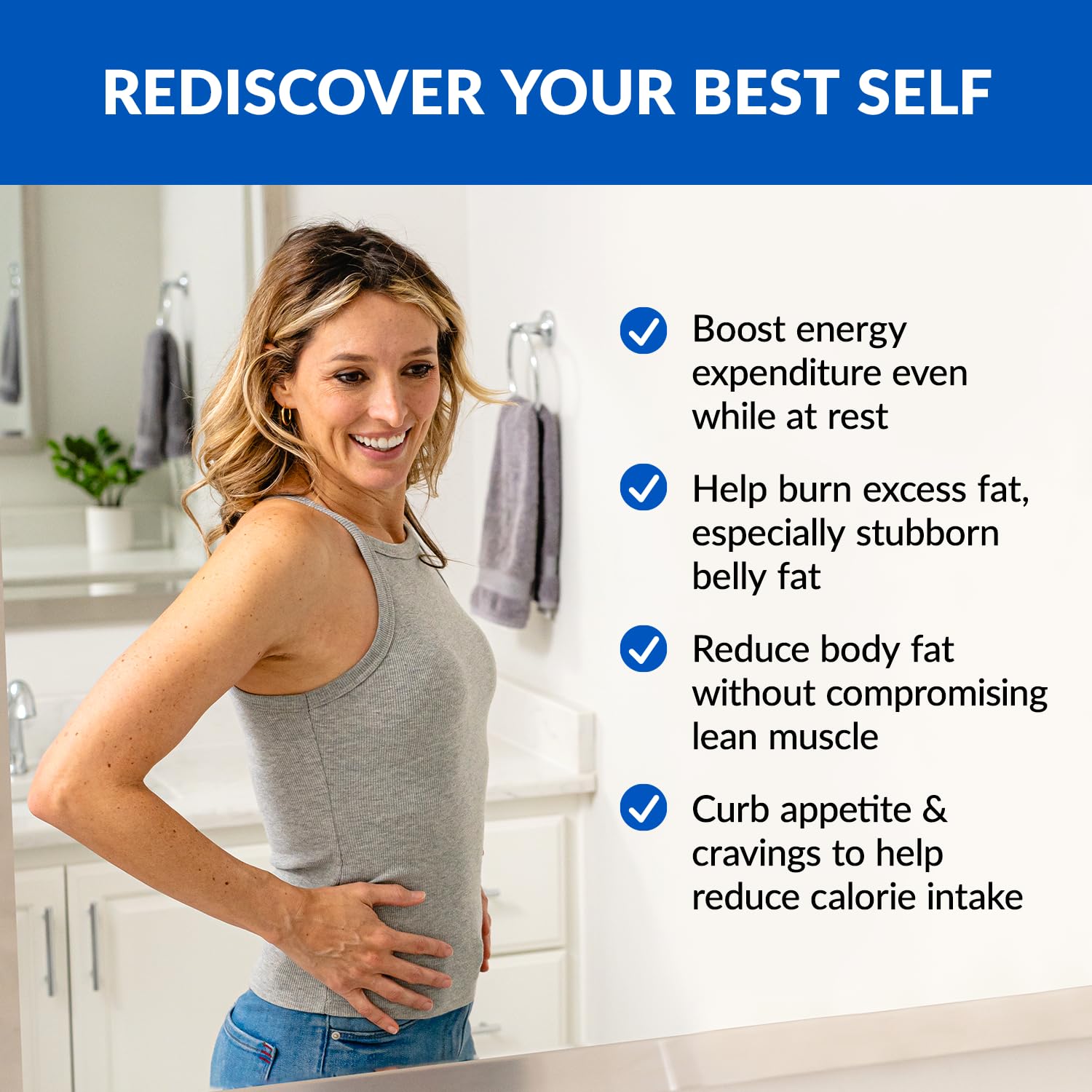 BioTrust MetaboBoost Fat Burner supplement with ingredients displayed