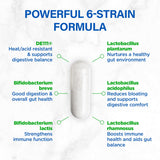 BioTrust Pro-X10 Prebiotic Probiotic Supplement capsules