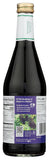Biotta Elderberry Juice 479g back view with ingredients
