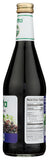 Biotta Elderberry Juice 479g close-up of the bottle