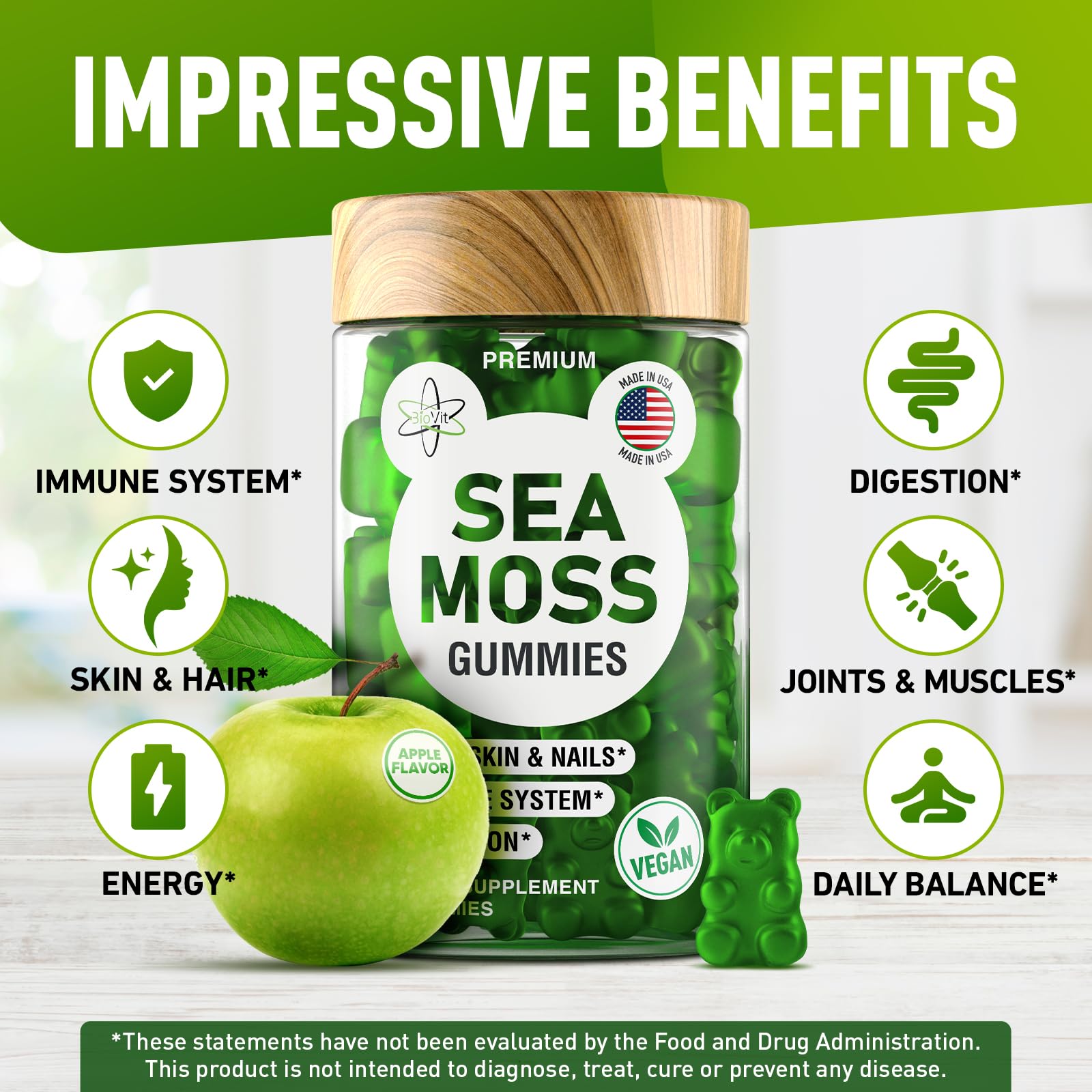 BioVit Sea Moss Gummies lifestyle usage scenario