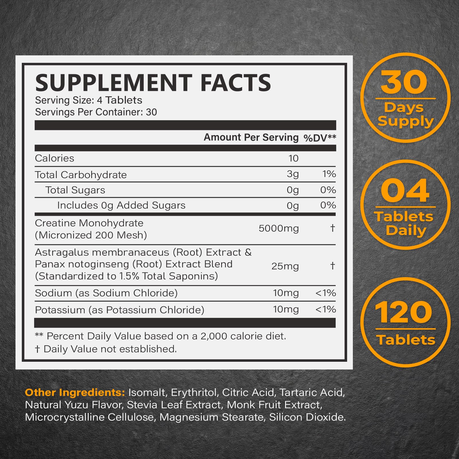 BIOVOLT Creatine Monohydrate tablets with lifestyle background