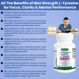 BioWisdom Nutraceuticals L-Tyrosine & N-Acetyl L-Tyrosine Capsules close-up