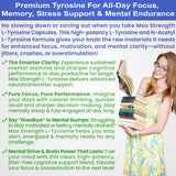BioWisdom Nutraceuticals L-Tyrosine & N-Acetyl L-Tyrosine Capsules lifestyle scene