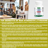 BioWisdom Nutraceuticals L-Tyrosine & N-Acetyl L-Tyrosine Capsules packaging