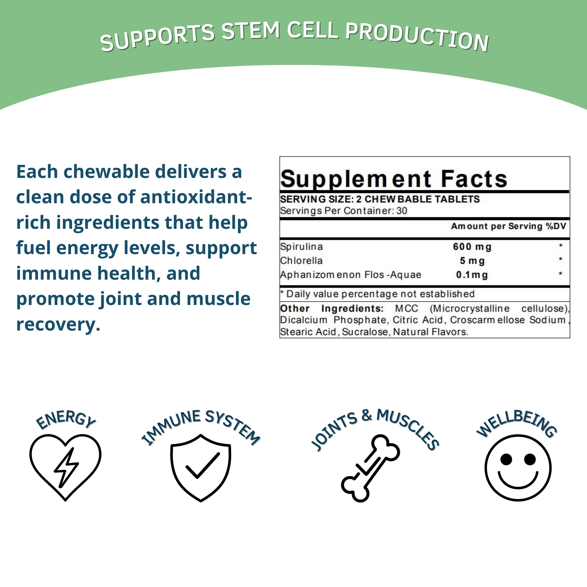 Bioxtron Natural Chewables ingredients list