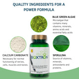 Bioxtron Stem Cell Support Supplement 70g ingredients list on packaging