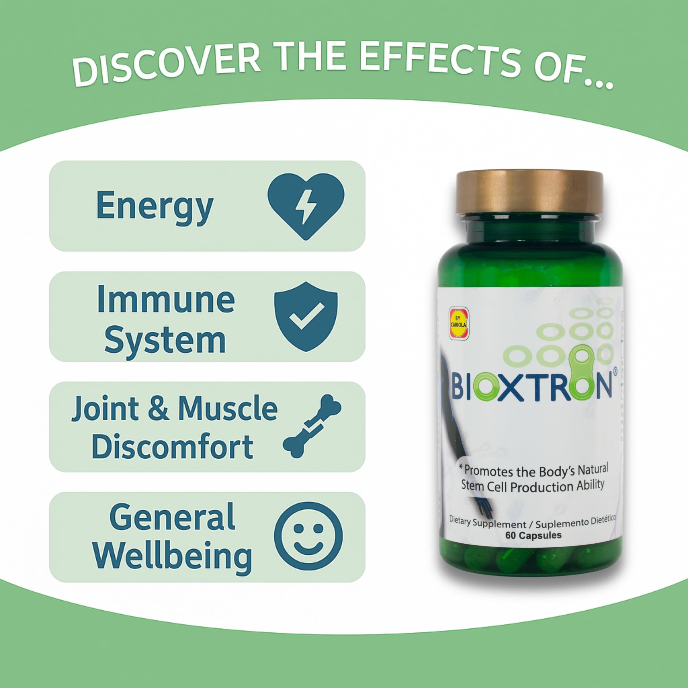 Bioxtron Stem Cell Support Supplement packaging