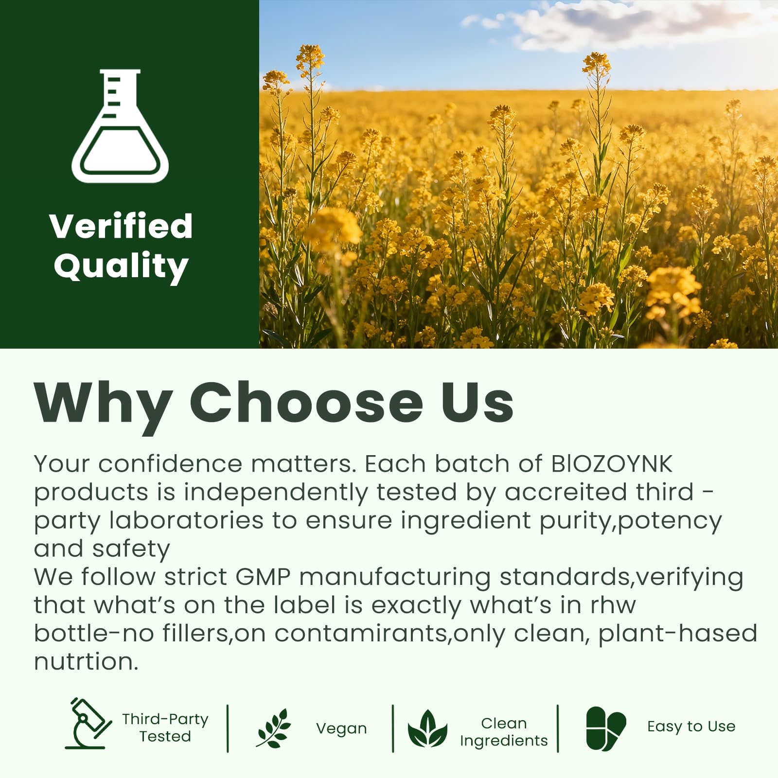 BIOZQYNK Mullein Leaf Liquid Extract 141g ingredients list