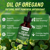 BIOZQYNK Oregano Oil & Black Seed Oil Liquid Supplement dropper