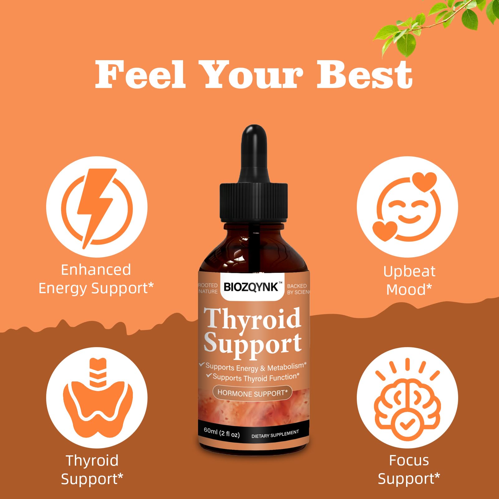 BIOZQYNK Thyroid Extract Supplement ingredients list