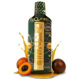 BIQ-FEL Natural Supplement 500ml front view with Chontaduro, Guarana, and Borojó
