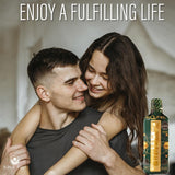 BIQ-FEL Natural Supplement 500ml on a kitchen counter