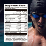 BIRDMAN Creatine Monohydrate 5g in a glass of water