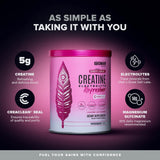 BIRDMAN Creatine Monohydrate 5g serving scoop with powder