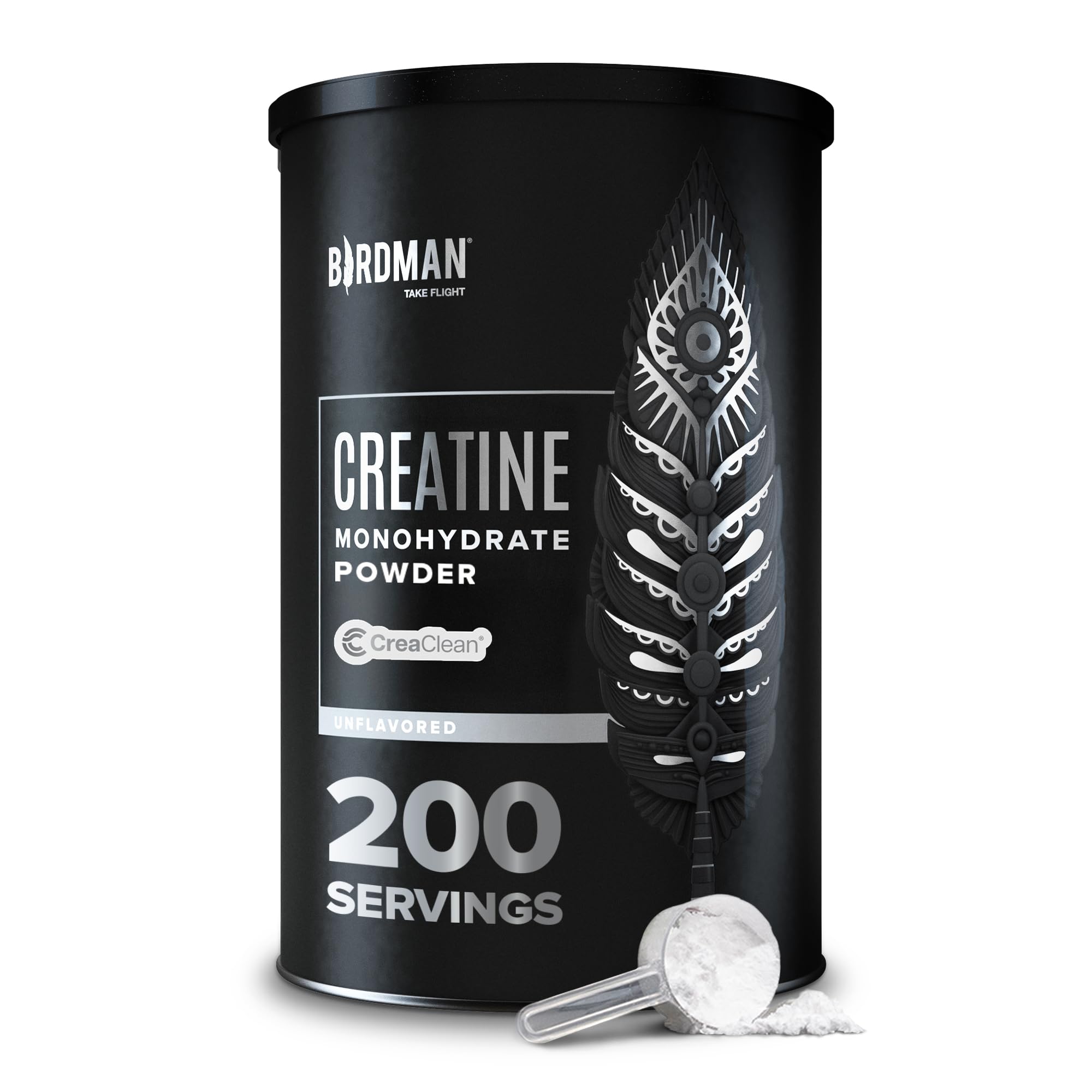 BIRDMAN Creatine Monohydrate Powder 145g front view