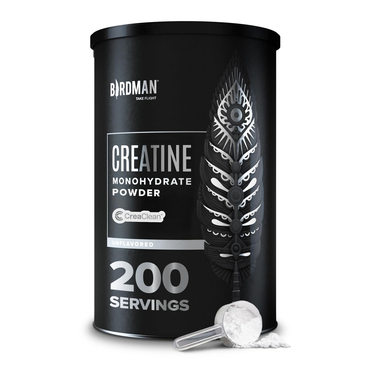 BIRDMAN Creatine Monohydrate Powder 145g front view