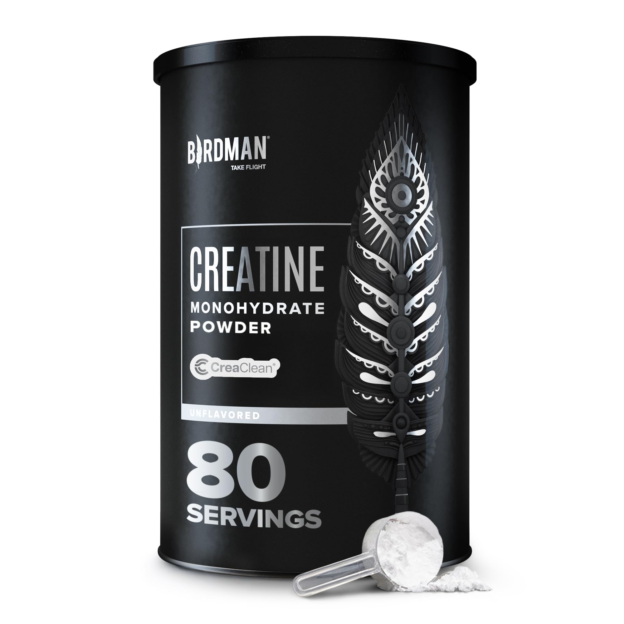 BIRDMAN Creatine Monohydrate Powder 363g front view