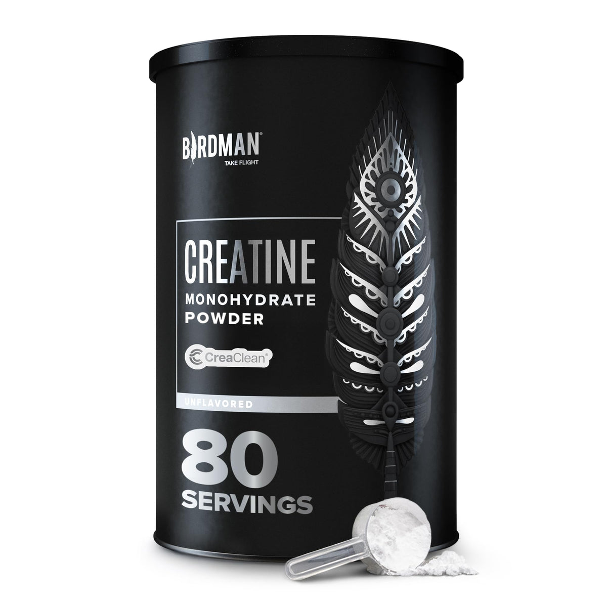 BIRDMAN Creatine Monohydrate Powder 363g front view