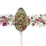 BIRDS AND BEES TEAS Milk Thistle Herbal Tea loose leaf in a cup