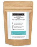 BIRDS AND BEES TEAS Milk Thistle Herbal Tea package back view