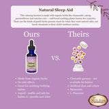 Birth Song Botanicals Children's Tranquility Tincture on wooden table