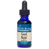 Birth Song Botanicals Good Night Herbal Sleep Tincture 1oz front view