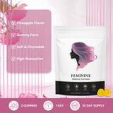 BIWQTY Women’s Probiotics Gummies lifestyle scene with fruit