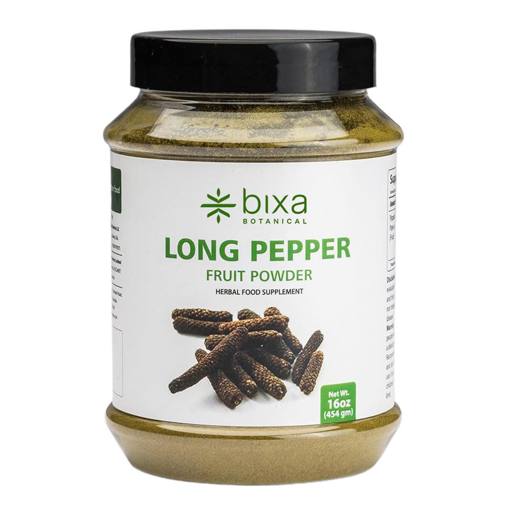 bixa BOTANICAL Pippali Powder 454g front view
