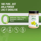 bixa BOTANICAL Pure Amla Powder 200g with fresh Amla fruit