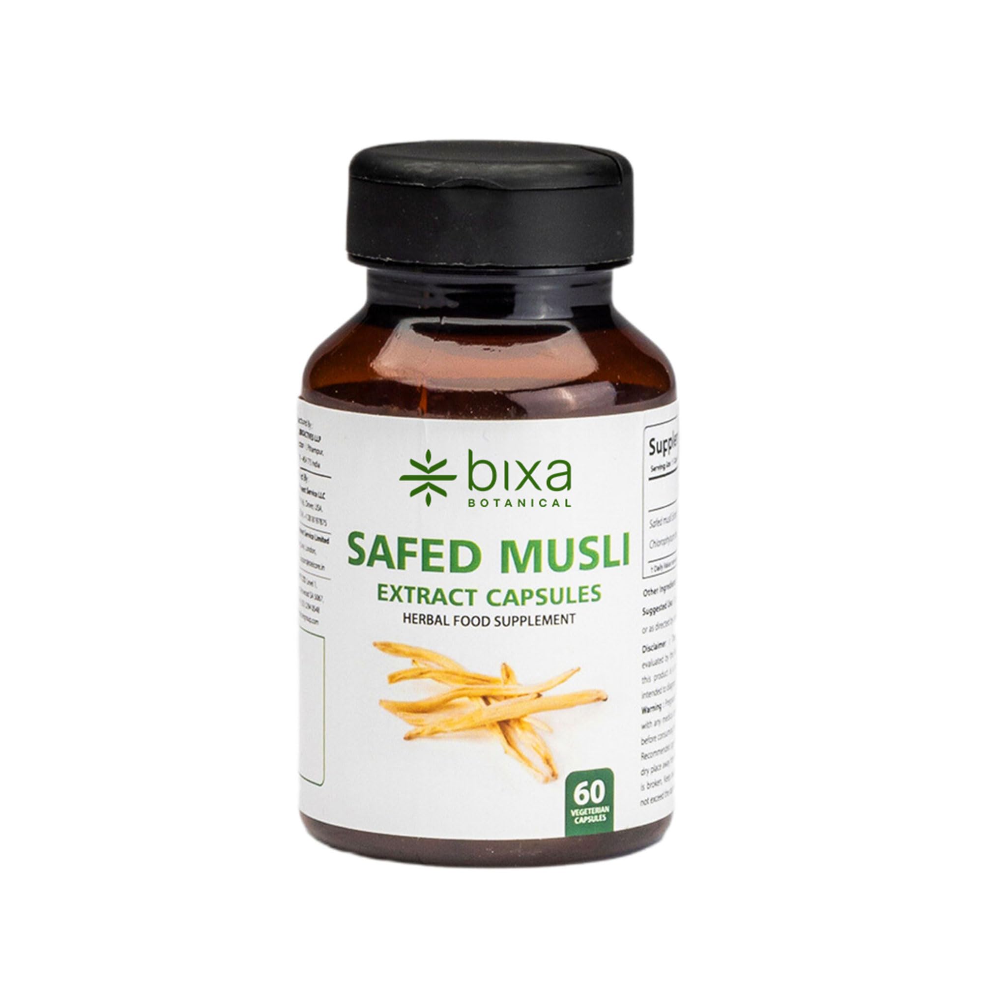 bixa BOTANICAL Safed Musli Powder 59g front view