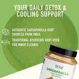 bixa BOTANICAL Sarsaparilla Root Powder in a kitchen setting