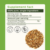 bixa BOTANICAL Sarsaparilla Root Powder with rose water for use