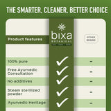 bixa BOTANICAL Turmeric Forte bottle with label