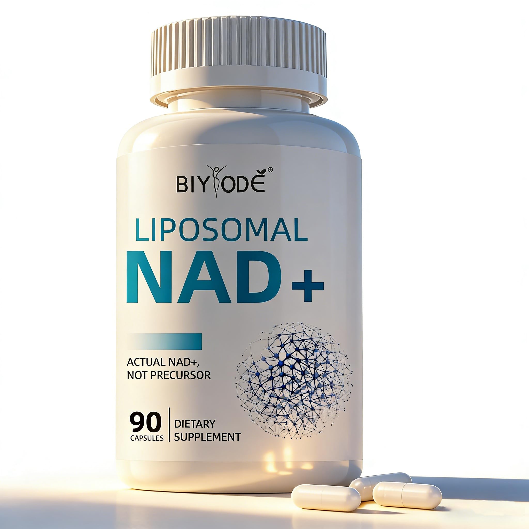 BIYODE Resveratrol Supplement 500mg Nicotinamide Riboside front view