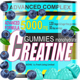 BIZYAC Creatine Monohydrate Gummies 5000 mg front view
